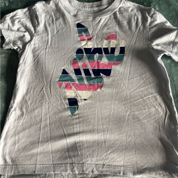 Lot Of 2 Girls T Shirts Size Large. Nike And Adidas - Picture 2 of 7